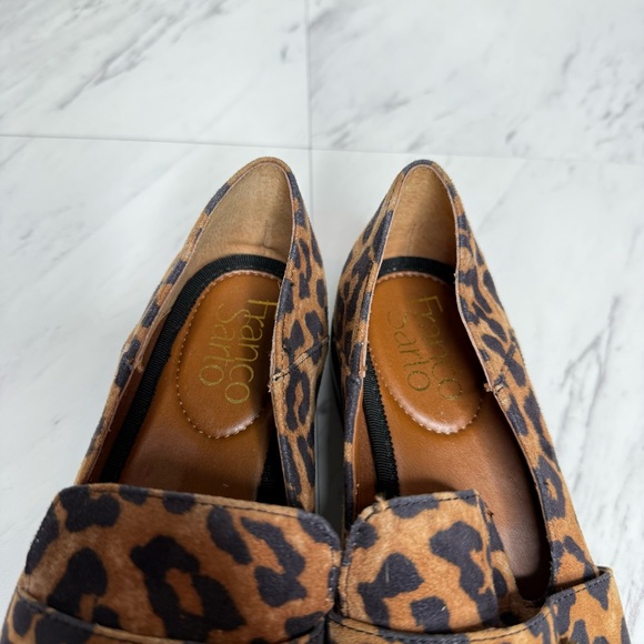 Franco Sarto Harrow Leopard Print Loafer 6M